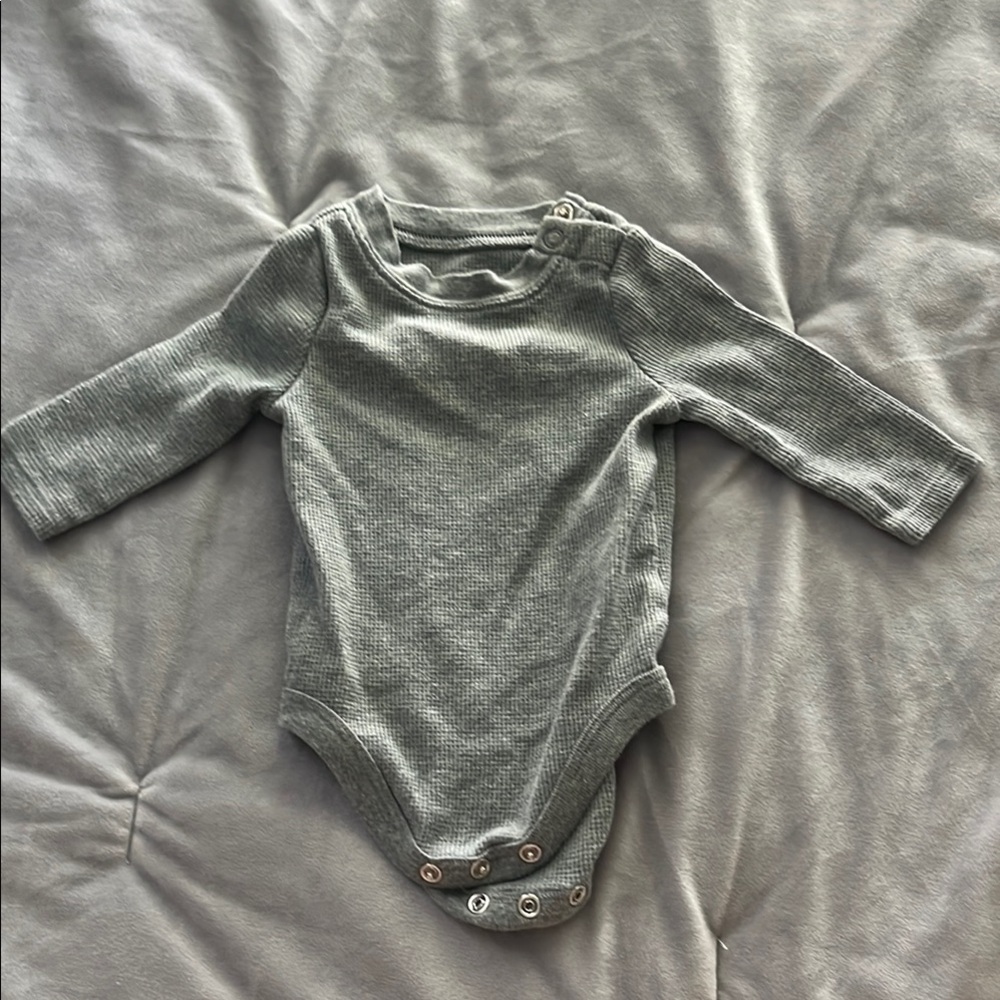 Garanimals Gray Bodysuit One Piece Classic Design